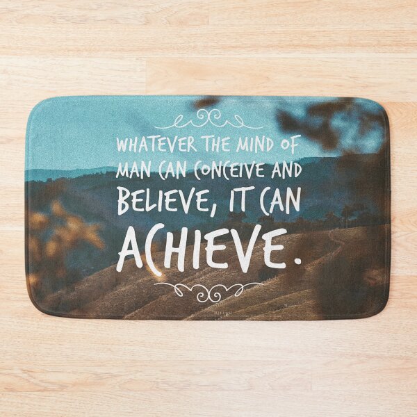 Item preview, Whatever the mind of man can conceive and believe, it can achieve. designed and sold by anafrancisconi.