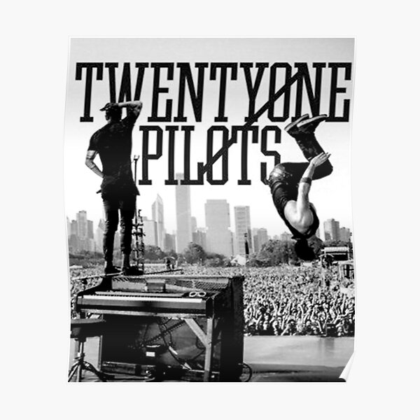 Twenty One Pilots Posters Redbubble - roblox twenty one pilots stressed out youtube