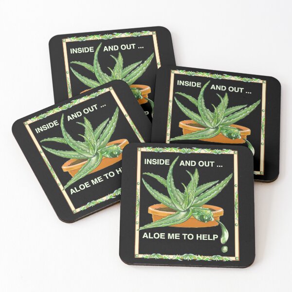 Item preview, INSIDE AND OUT ... ALOE ME TO HELP! 2 designed and sold by Elizabeth Ferber-Wolter.