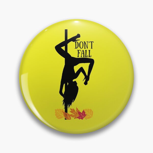 Item preview, Don't Fall Pole Dancer designed and sold by PoleUnicorn.