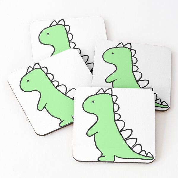 Item preview, green dino doodle design designed and sold by shayak21.