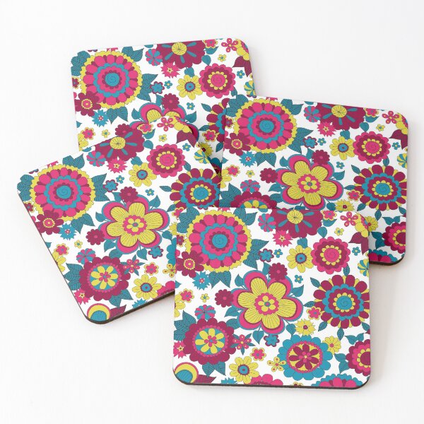 Item preview, Flower Power Floral Face Mask designed and sold by janesbotanics.