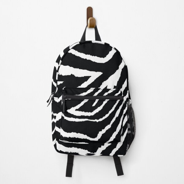 Item preview, ZEBRA ANIMAL PRINT BLACK AND WHITE PATTERN designed and sold by Overthetopsm.