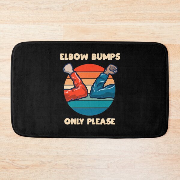 Item preview, Elbow Bumps Only Please Vintage New Normal Greeting Funny Gift designed and sold by Teeleo.