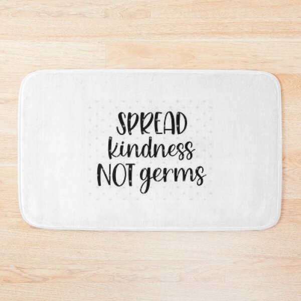 Item preview, Spread Kindness Not Germs on Family Apparel, Accessories, Mask, Home Decor.   designed and sold by lduke47.