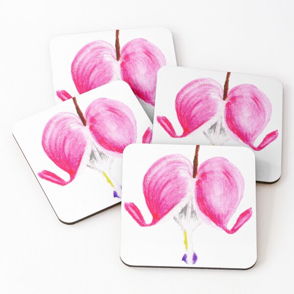 Item preview, Bleeding Heart Drawing Flower designed and sold by leiriin.