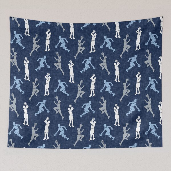 Item preview, Boy's Basketball - Navy, light blue, gray designed and sold by littlearrow.