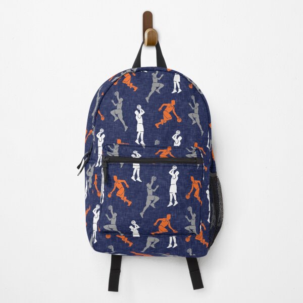 Item preview, Boy's Basketball - Navy, orange, gray designed and sold by littlearrow.