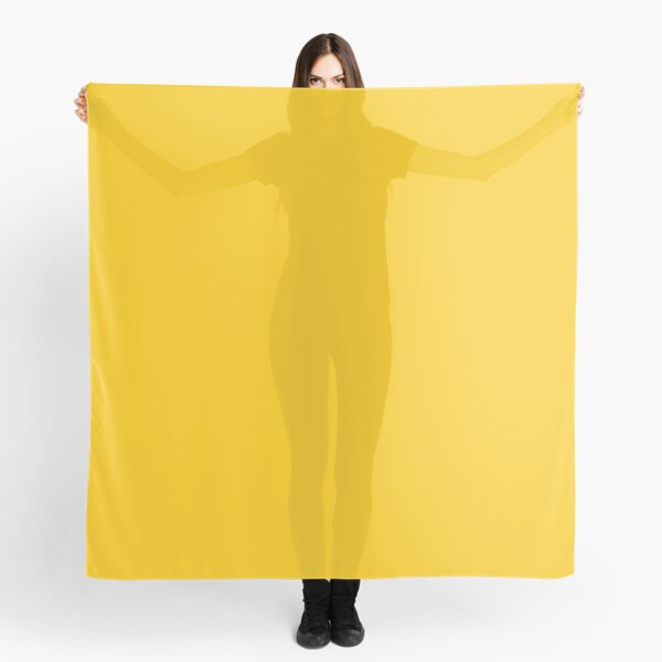 Ochre Yellow Scarf