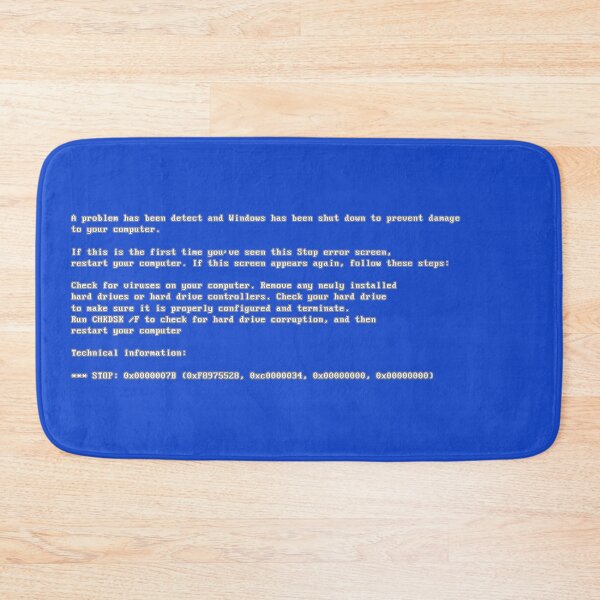 Item preview, Blue Screen of Death designed and sold by D00MTRAIN.