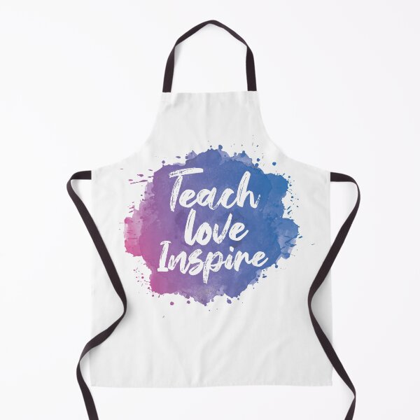 Item preview, Teach Love Inspire water colour style. designed and sold by ShutterKapan.