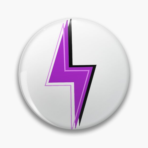 Item preview, Purple Lightning Bolt designed and sold by MaeCreates.