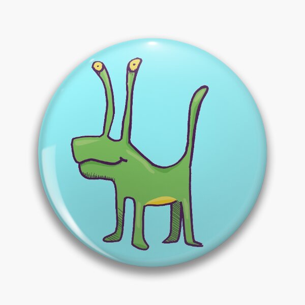 Item preview, Slug Dog Funny Hand Drawn Monster Doodle designed and sold by PastelPickles.