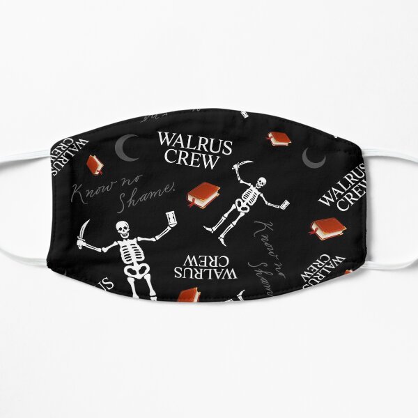 Captain Flint Walrus Crew Flat Mask