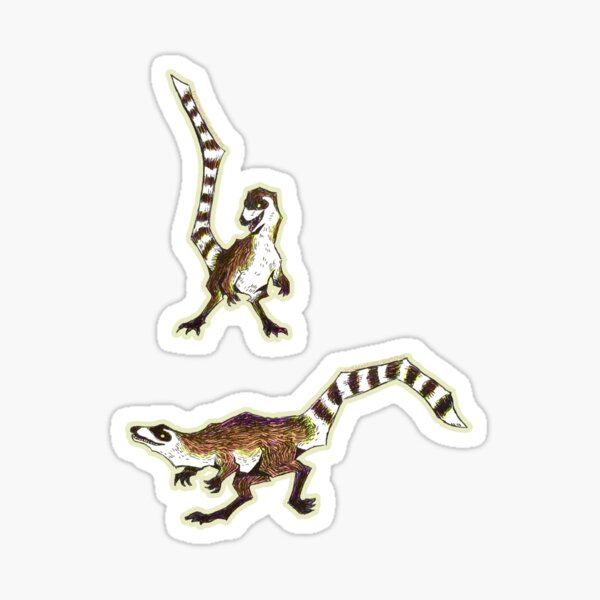 Sinosauropteryx Sticker