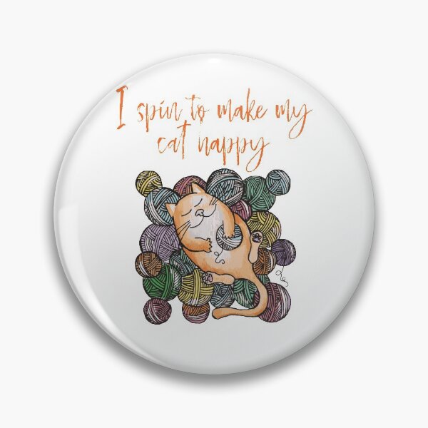 Item preview, I spin to make my cat happy Funny Hand Spinning Wheel designed and sold by DSeller.