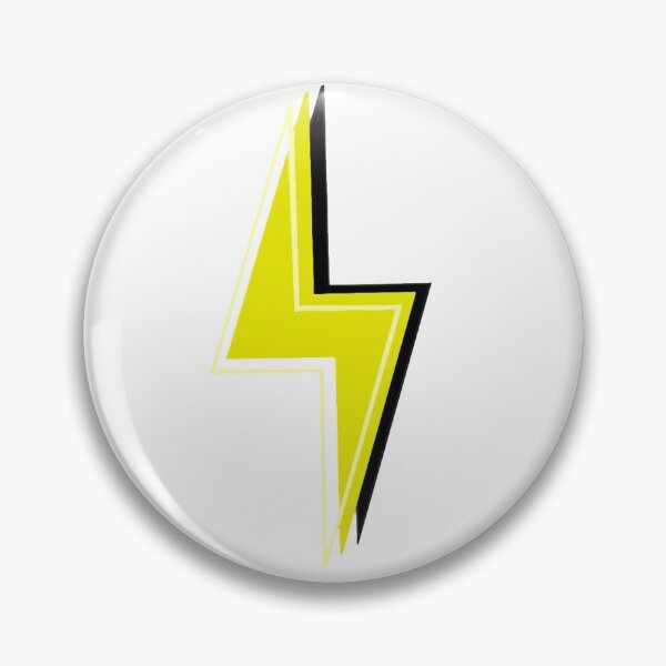 Item preview, Yellow Lightning Bolt designed and sold by MaeCreates.