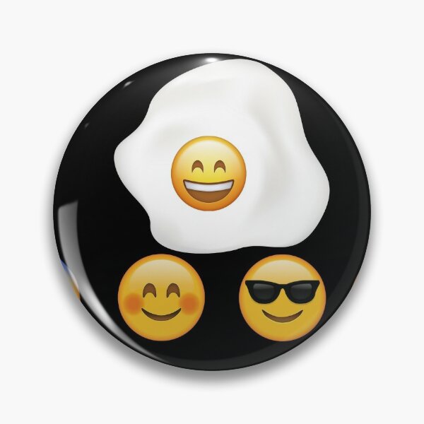 Moon Emoji Pins and Buttons for Sale