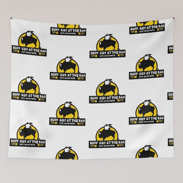 Item preview, Buff Guy At The Bar HIts On My Wife designed and sold by MoeLok.