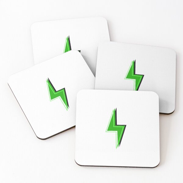 Item preview, Green Lightning Bolt designed and sold by MaeCreates.