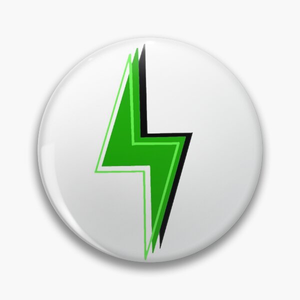 Item preview, Green Lightning Bolt designed and sold by MaeCreates.