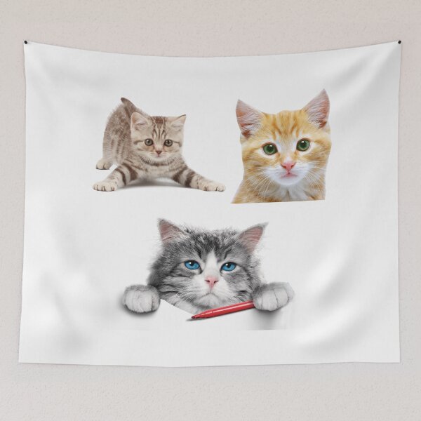 Item preview, Cute cats for cat lovers designed and sold by PaperDreamPod.