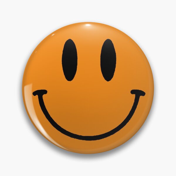 Item preview, Medium Orange Smiley Face designed and sold by laurensiegel8.