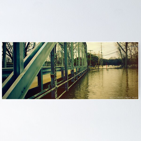 Item preview, Bridge over the Tittabawasee River designed and sold by heavynuggets.