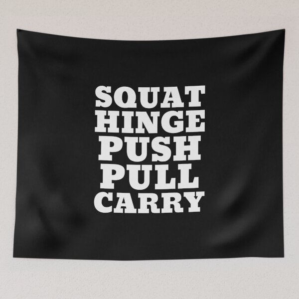 Item preview, Squat, Hinge, Push, Pull, Carry designed and sold by Bradford Adams.