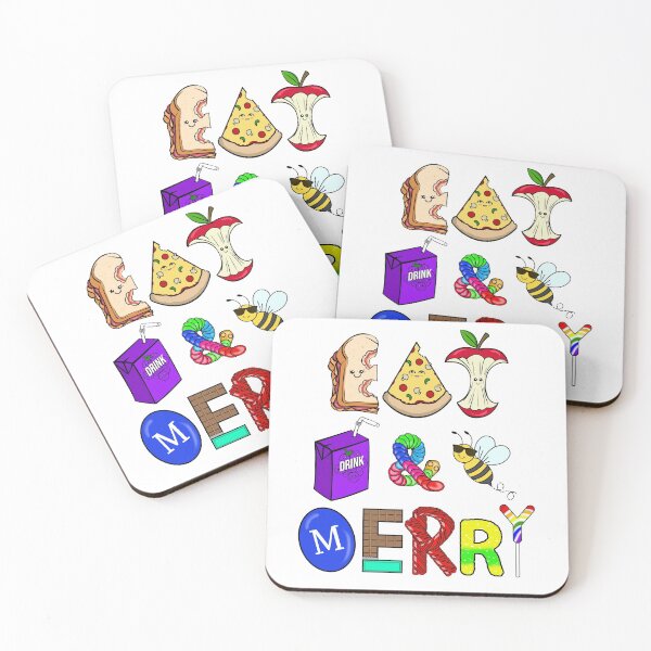 Item preview, Eat Drink & Bee Merry designed and sold by Jonnydowntown.