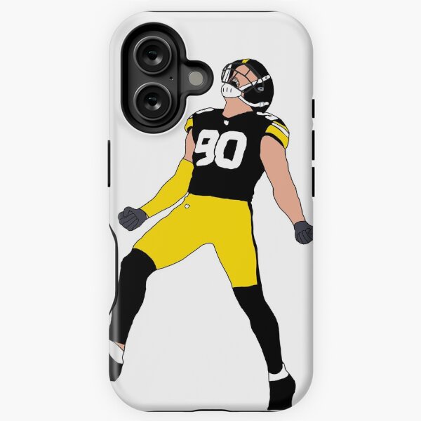 Aperçu de l'œuvre Pittsburgh Steelers TJ Watt créée et vendue par phinsup.