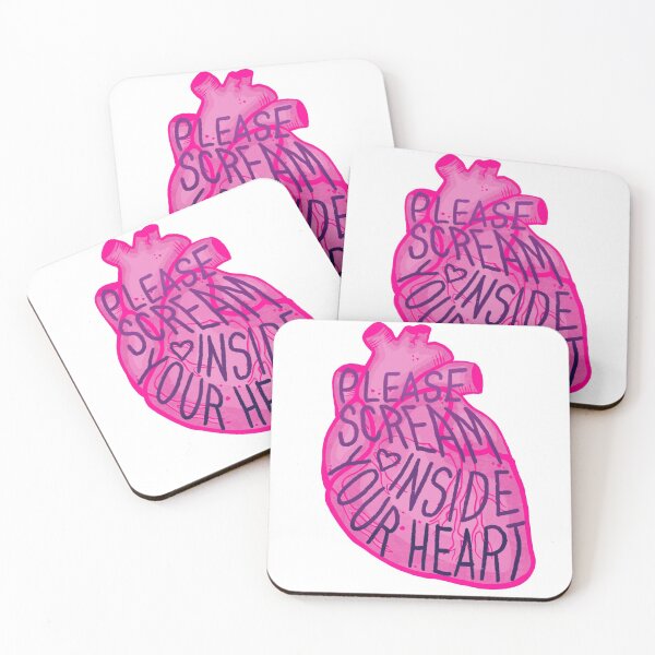Item preview, Please Scream Inside Your Heart designed and sold by Annabalynne.