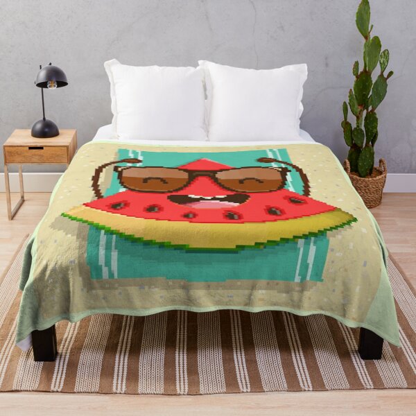 Item preview, Pixelated Summer Watermelon designed and sold by HopeDetour.