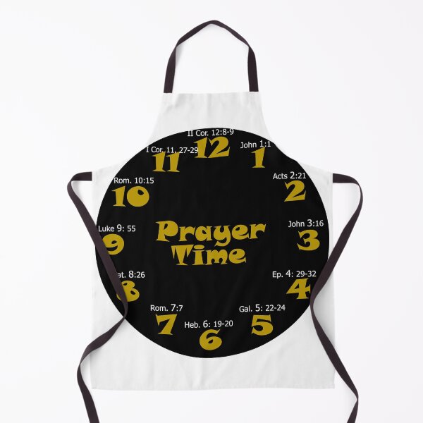 Item preview, Prayer Time Clock Black designed and sold by toddbrooney.