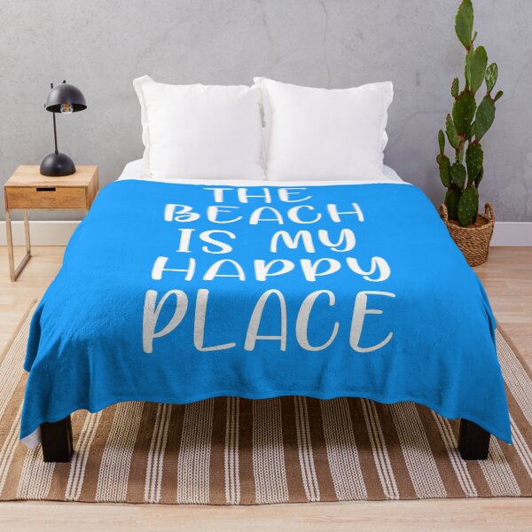 Item preview, THE BEACH IS MY HAPPY PLACE designed and sold by corbrand.