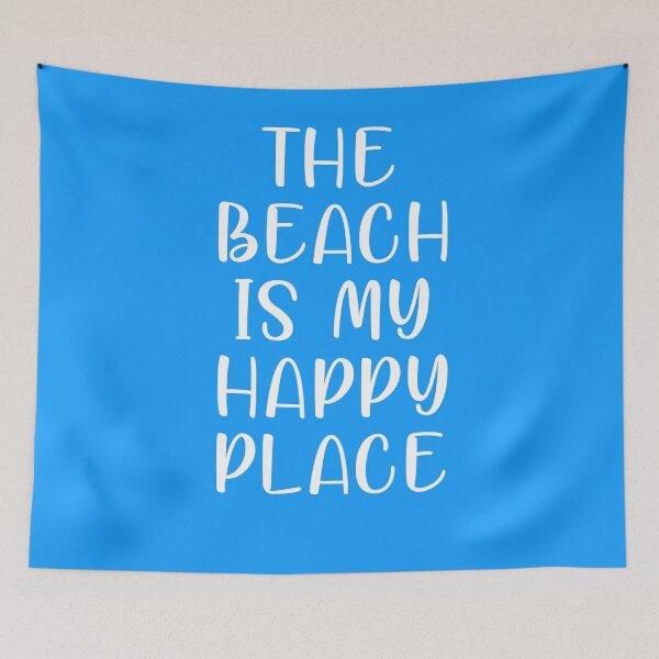 Item preview, THE BEACH IS MY HAPPY PLACE designed and sold by corbrand.