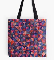 Abstract Art Study Shades of Purple Tote Bag