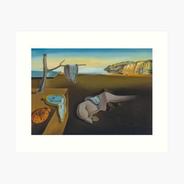 The Persistence of Memory  Salvador Dali Art Print