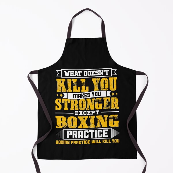 Item preview, Doesnt Kill You Except Boxing Practice Player Coach Shirt designed and sold by Orange Pieces.