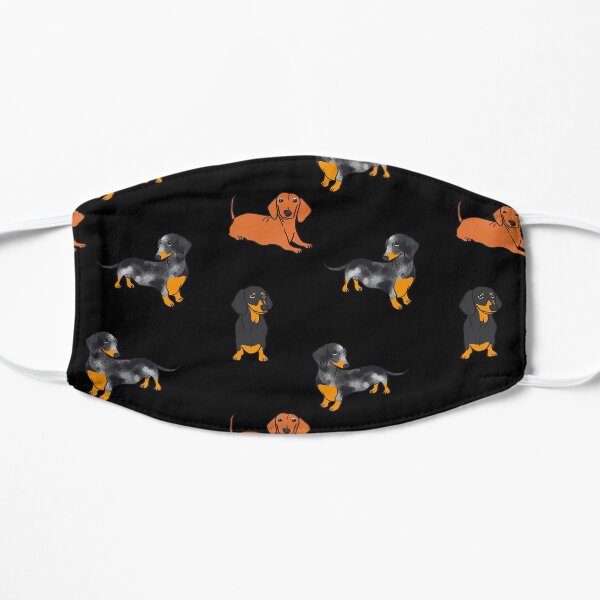 My Lovely Daschund Flat Mask