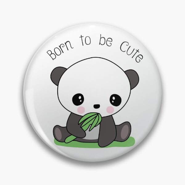 Item preview, Born to be Cute Panda, Panda Pandemic designed and sold by byink.