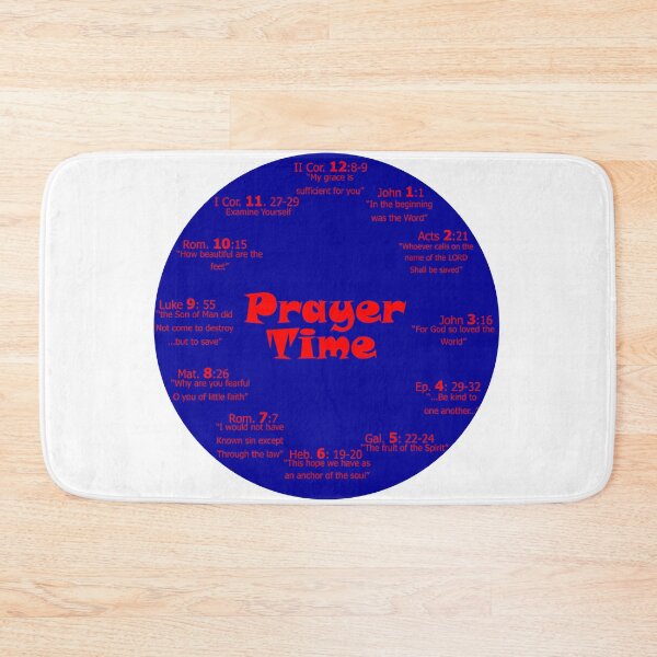 Item preview, Prayer Time Clock Verses designed and sold by toddbrooney.