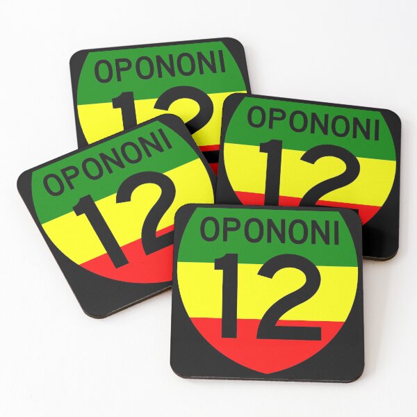 Item preview, Opononi Highway 12 in Rasta Colours designed and sold by Kiwidom.