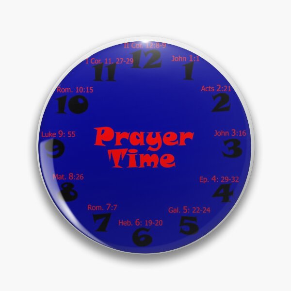 Item preview, Prayer Time Clock designed and sold by toddbrooney.
