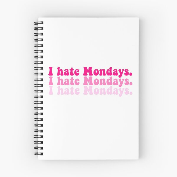 Item preview, I hate mondays.  designed and sold by chricket.