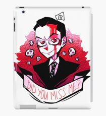 James Moriarty - Miss me? iPad Case/Skin