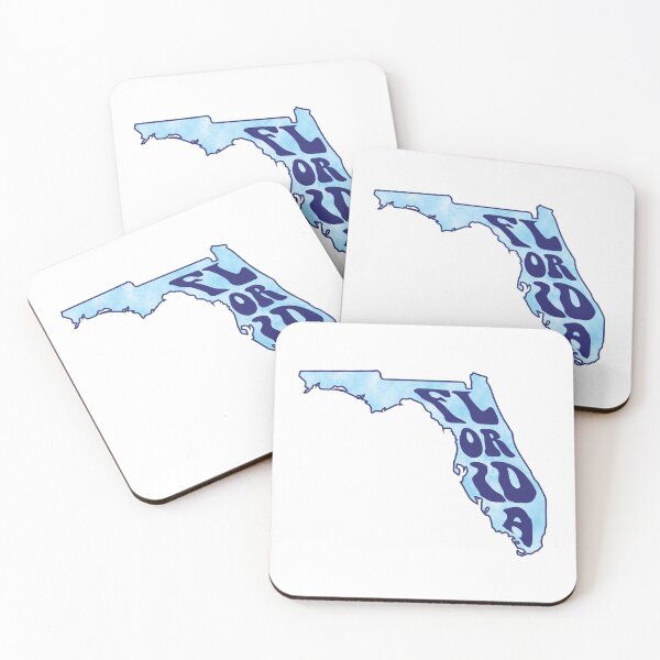 Item preview, Tie Dye Watercolor Blue Florida designed and sold by MarzStudio.