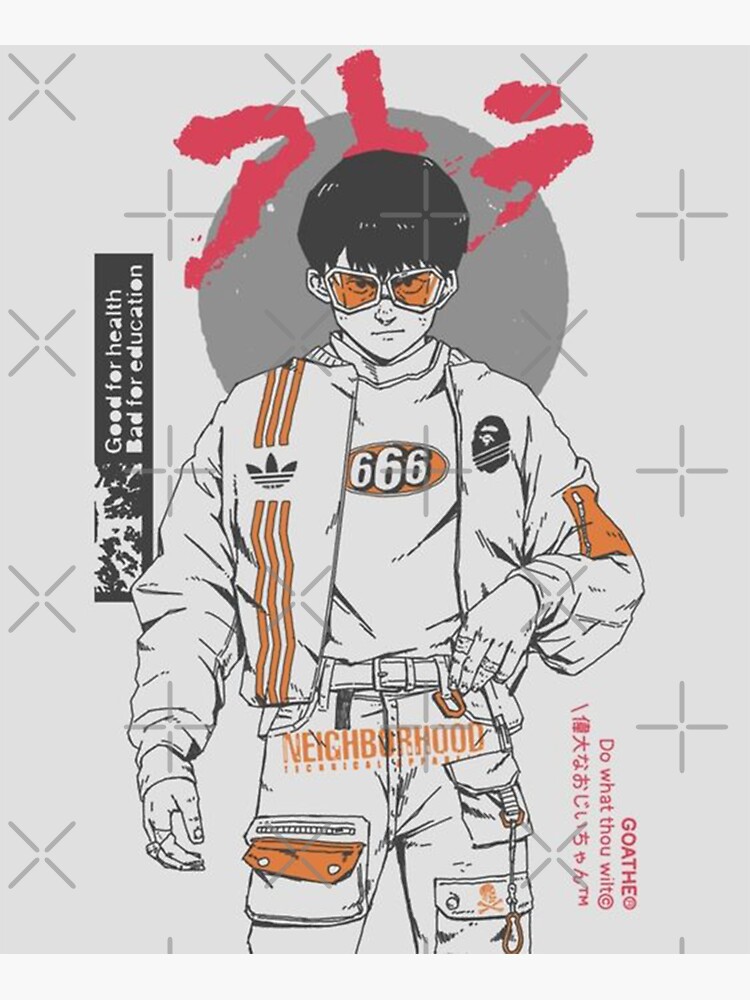  copie de akira poster sticker for sale by apooooo redbubble