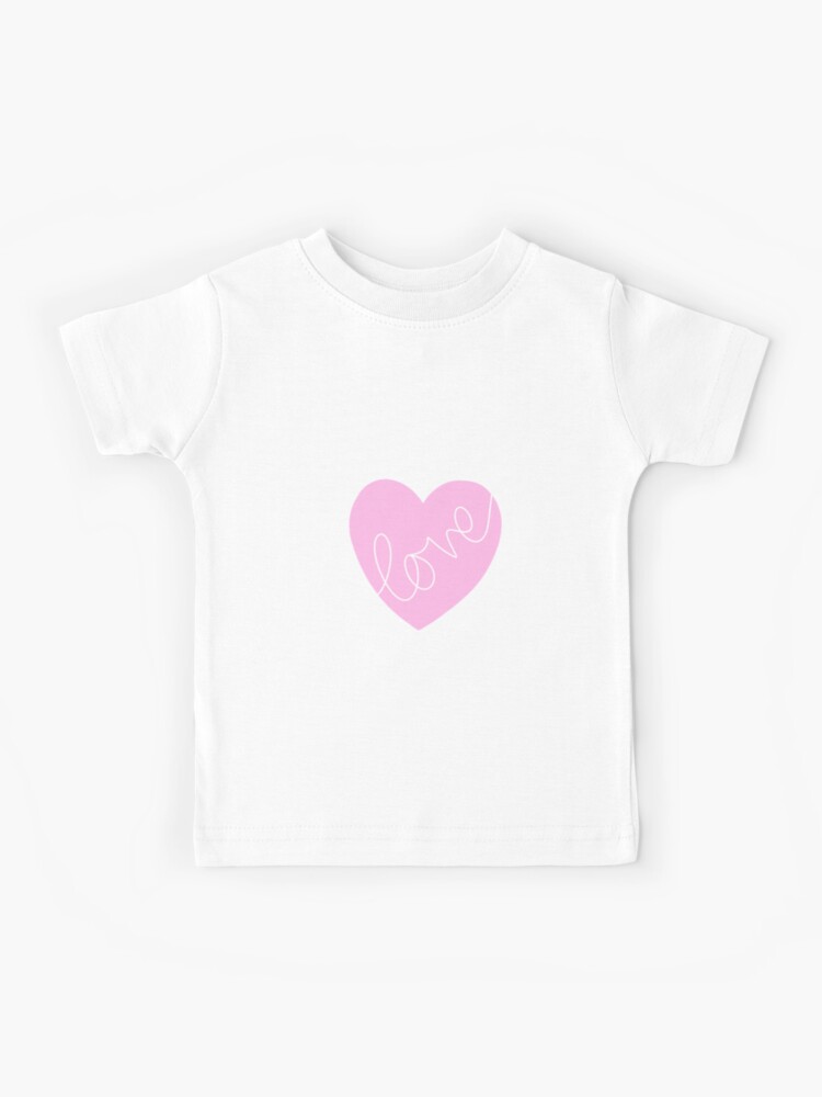pink love t shirt