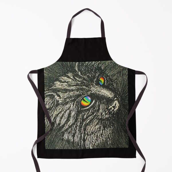 Item preview, Cat with Kaleidoscope Eyes designed and sold by PaniaBrown.